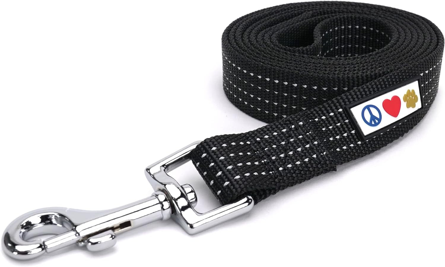 6 FT Pet Puppy Leash Reflective Dog Leash Comfortable Handle Highly Reflective Threads Heavy Duty Dog Training Leash Available as a 6 Ft Small Dog Black Leash