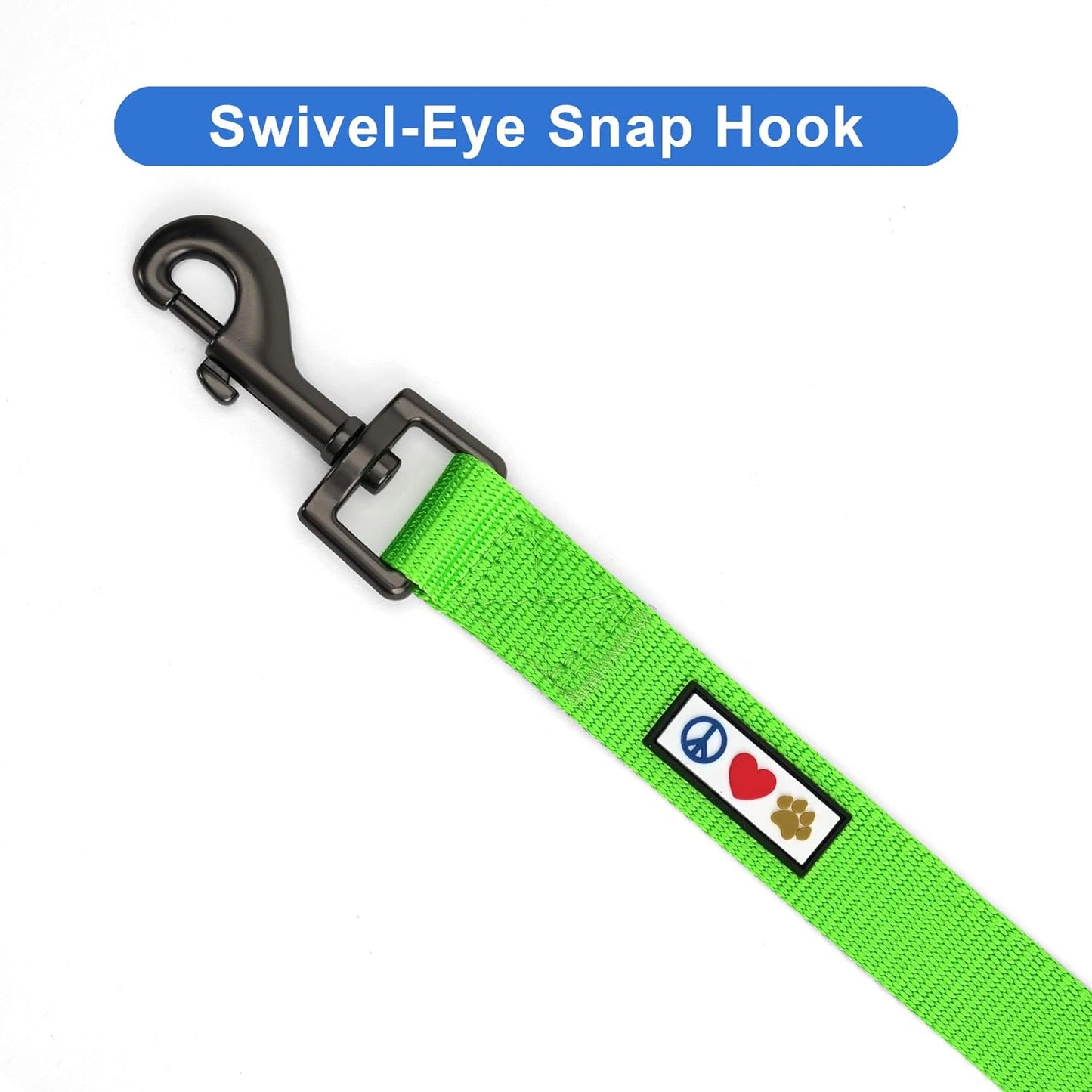 6 FT Solid Color Leash for Puppy Leash Dog Leash Comfortable Handle Dog Training Leash 6 Ft Dog Leash Extra Small Dog Leash/Small Dog Leash Green Dog Leash